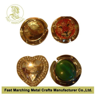 Custom Fashion Purse Bag Handbag Hanger Hook Manufacturer