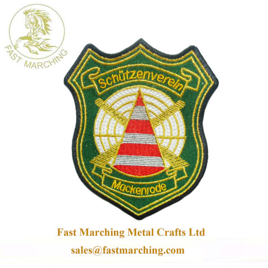 Custom Badge Grill Awards Fabric UAE Maker Logo Embroidery Patch