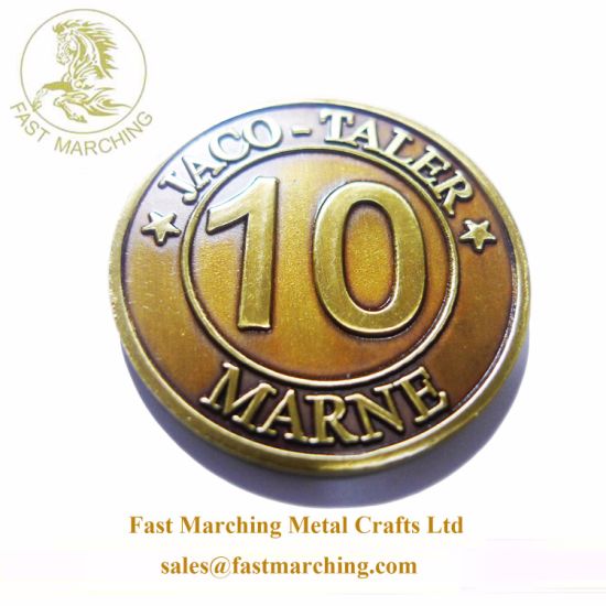 Custom Stainless Steel Copper China Suppliers Commemorative Coin