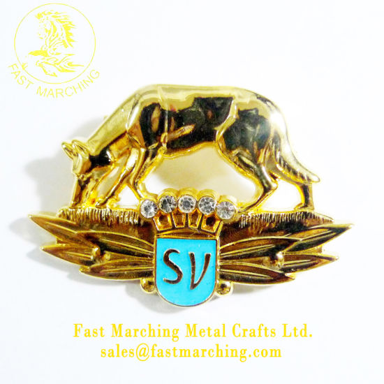 Factory Price Custom Badge Tinplate 3D Die Casting Lapel Pin