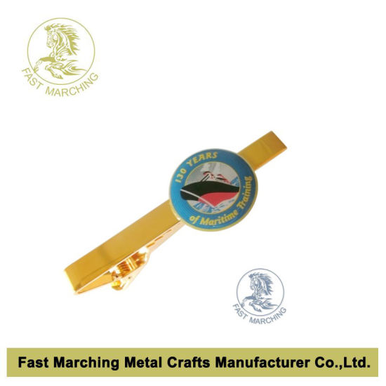 Custom Printed Enamel Shirt Tie Clip Tie Bar Tie Tack