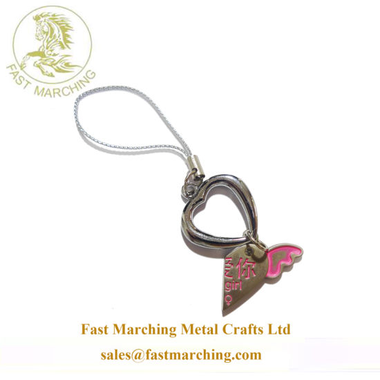 Factory Price Personalized Order Gifts Cute Metal Designer Keychains