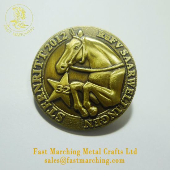 Factory Price Event Badge Metal Logo Zinc Alloy Lapel Pin