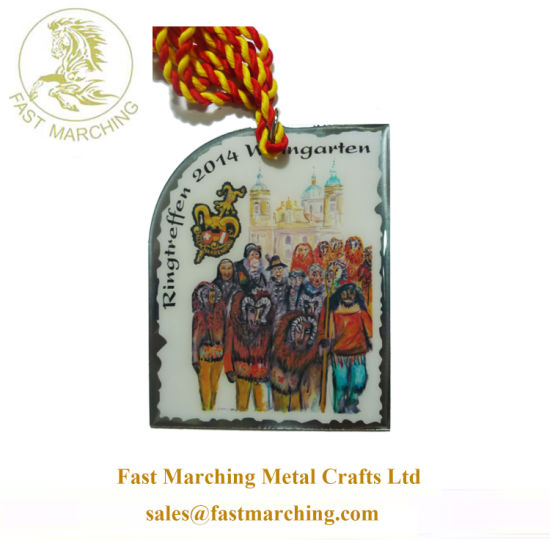 Custom Good Quality Pendant Childrens Football Printing Finisher Medal
