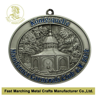 Custom Die Casting Souvenir Carnival Marathon Medals Trophies Medallion