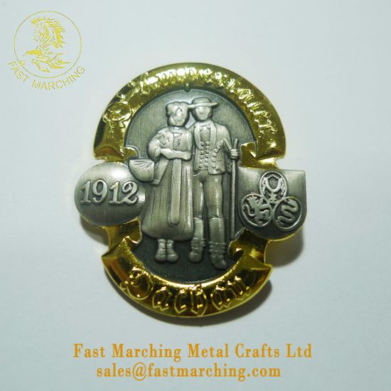 Factory Price Event Badge Metal Logo Zinc Alloy Lapel Pin