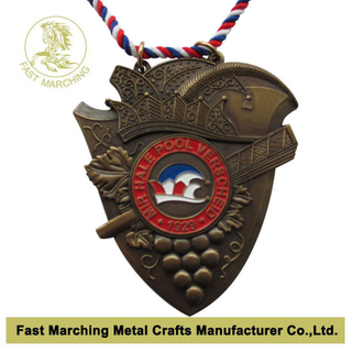 Top Quality Award Souvenir Sport Running Honour Medal Medallion Trophy