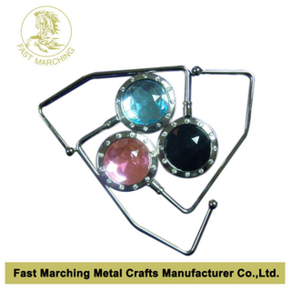 Top Quality Purse Hook Foldable Bag Handbag Hanger Holder Factory