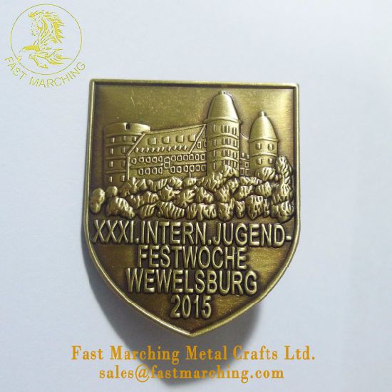 Factory Price Event Badge Metal Logo Zinc Alloy Lapel Pin