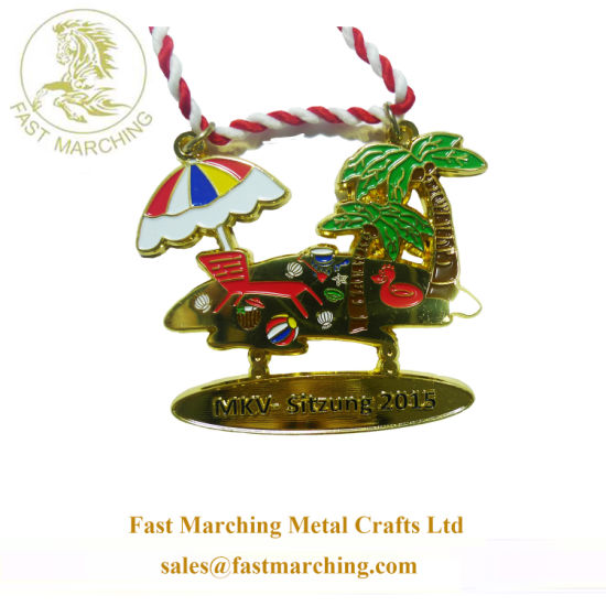 Custom Ribbon Kids Enamel Lanyard Medallion Metal Order Online Medals