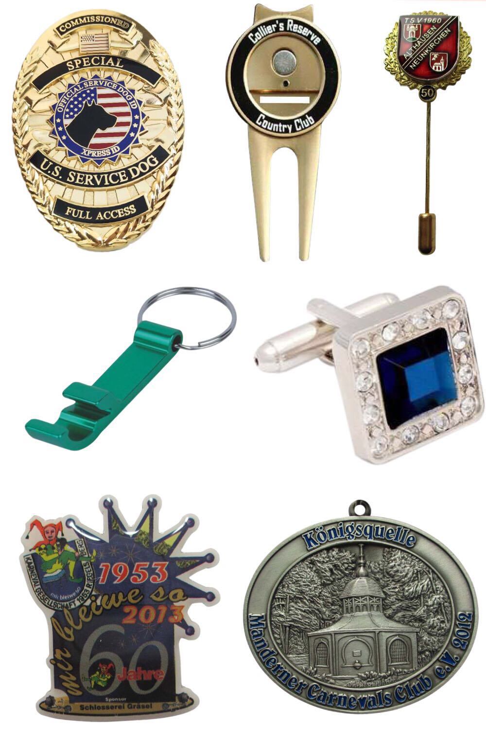 Custom Printed Enamel Shirt Tie Clip Tie Bar Tie Tack