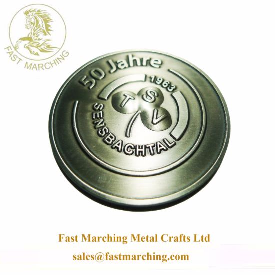 Custom Stainless Steel Copper China Suppliers Commemorative Coin